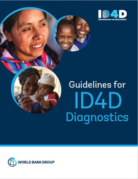 Guidelines for ID4D Diagnostics cover