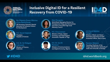 Embedded thumbnail for Inclusive Digital ID for a Resilient Recovery from COVID-19
