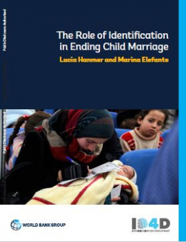 The Role of Identification in Ending Child Marriage: Identification for Development cover